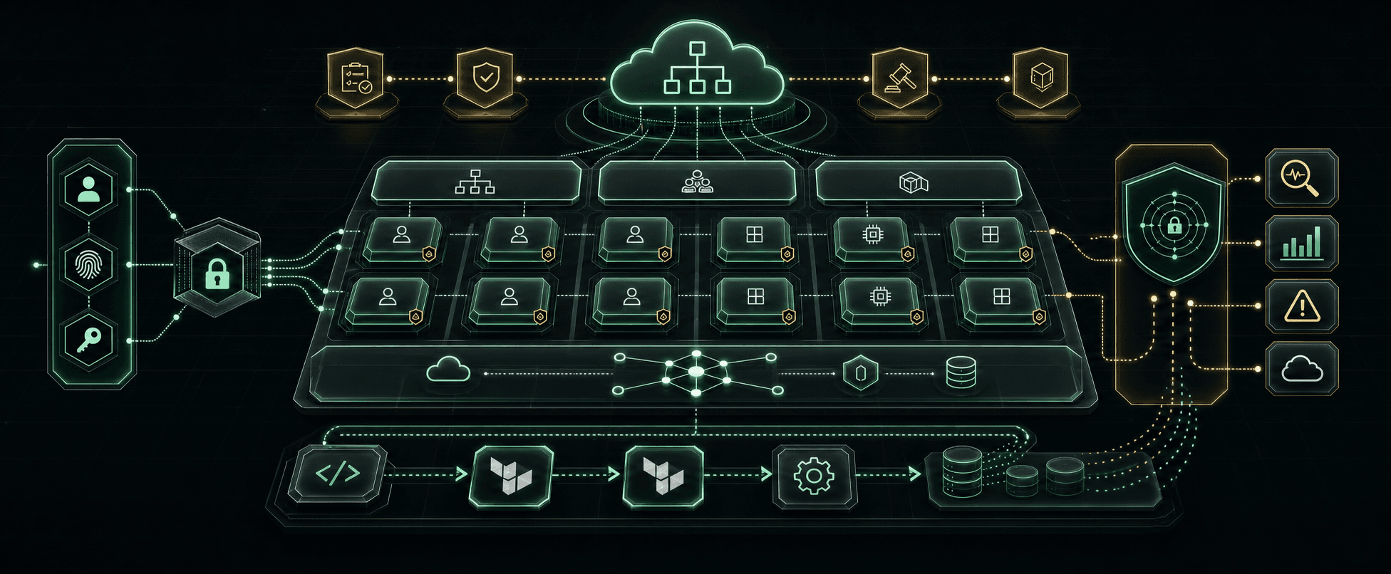 AWS Landing Zone architecture diagram